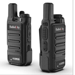 Radioddity Handheld Two-Way Radios – Set of 4 (HD Audio)